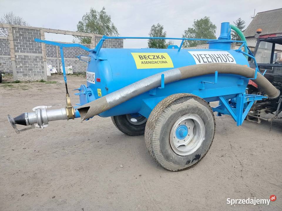 Beczka asenizacyjna beczkowoz 2500 litra Ocynk kujawsko-pomorskie Radziejów