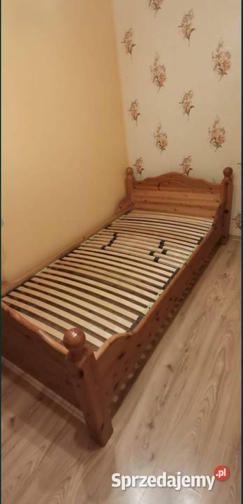 Łóżko drewniane z materacem 100200 Sokołów Podlaski