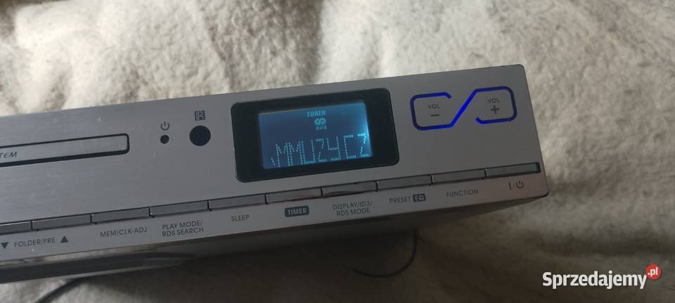 Radio kuchenne z CD do zabudowy USB MP3 srebrne MP3 Legnica