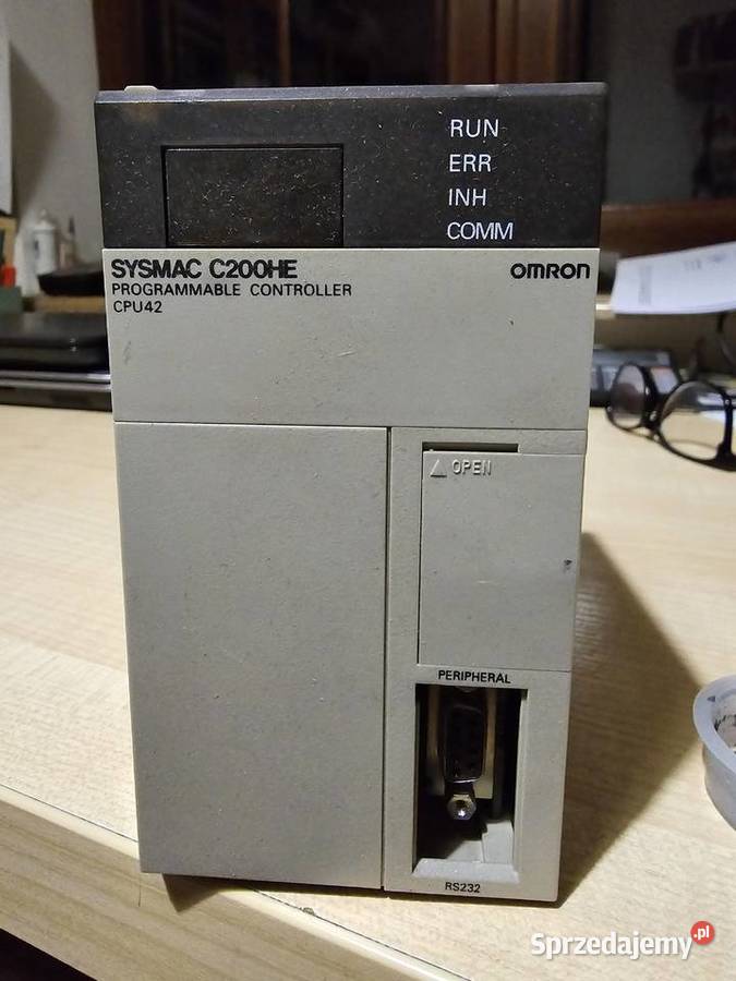 OMRON SYSMAC C200HE CPU42 Trąbki