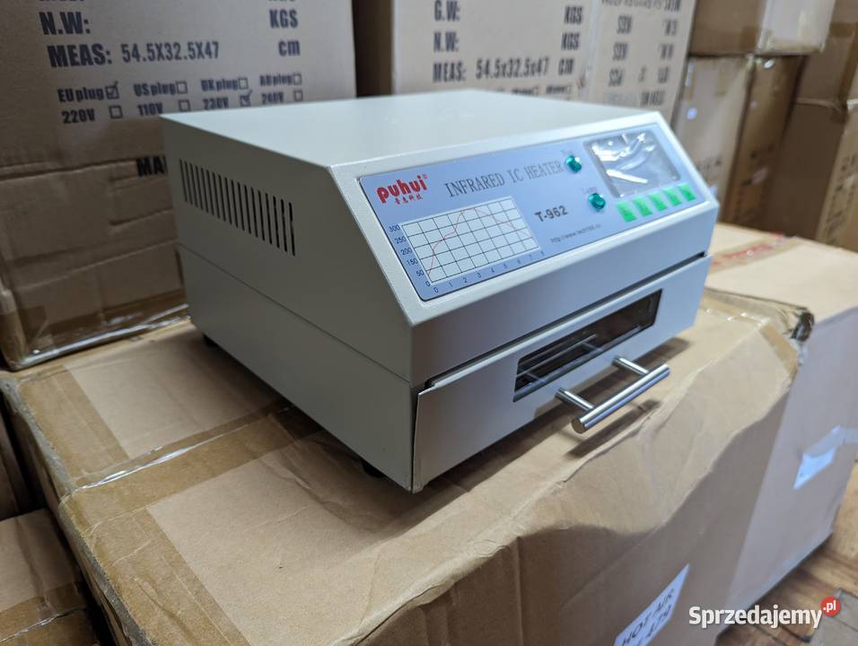 Piec do reflow SMD T962 Puhui Zawiercie sprzedam