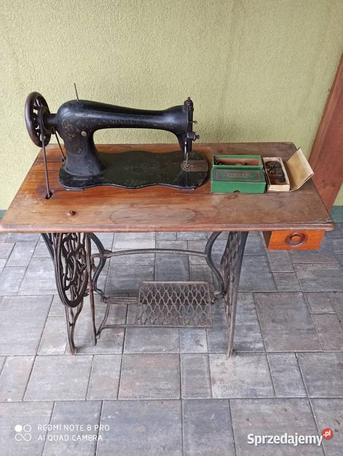 maszyna do szycia singer 7772058 z 1887 r Budzyń