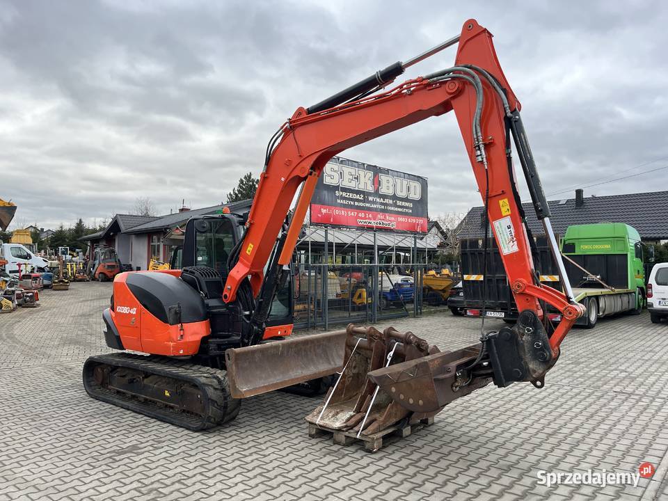 Minikoparka koparka gąsienicowa Kubota KX0804 małopolskie Nowy Sącz