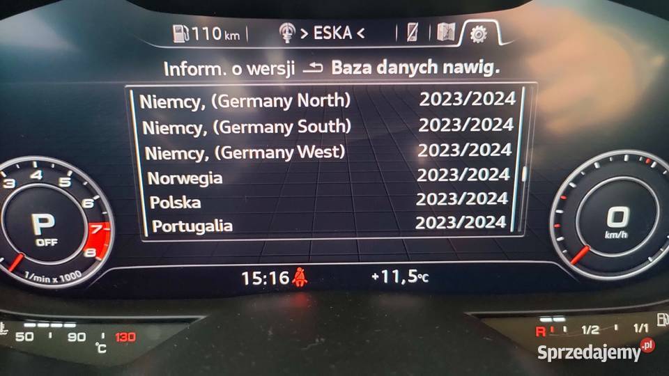 Instalacja aktualizacja mapy Europy Audi Akcesoria Pabianice