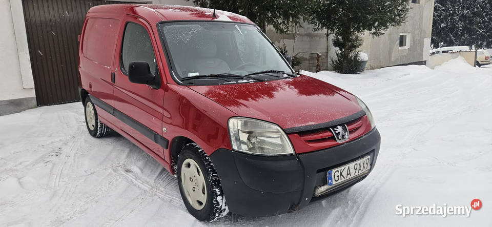 Peugeot Partner 2007r 16 hdi stan techniczny immobilizer