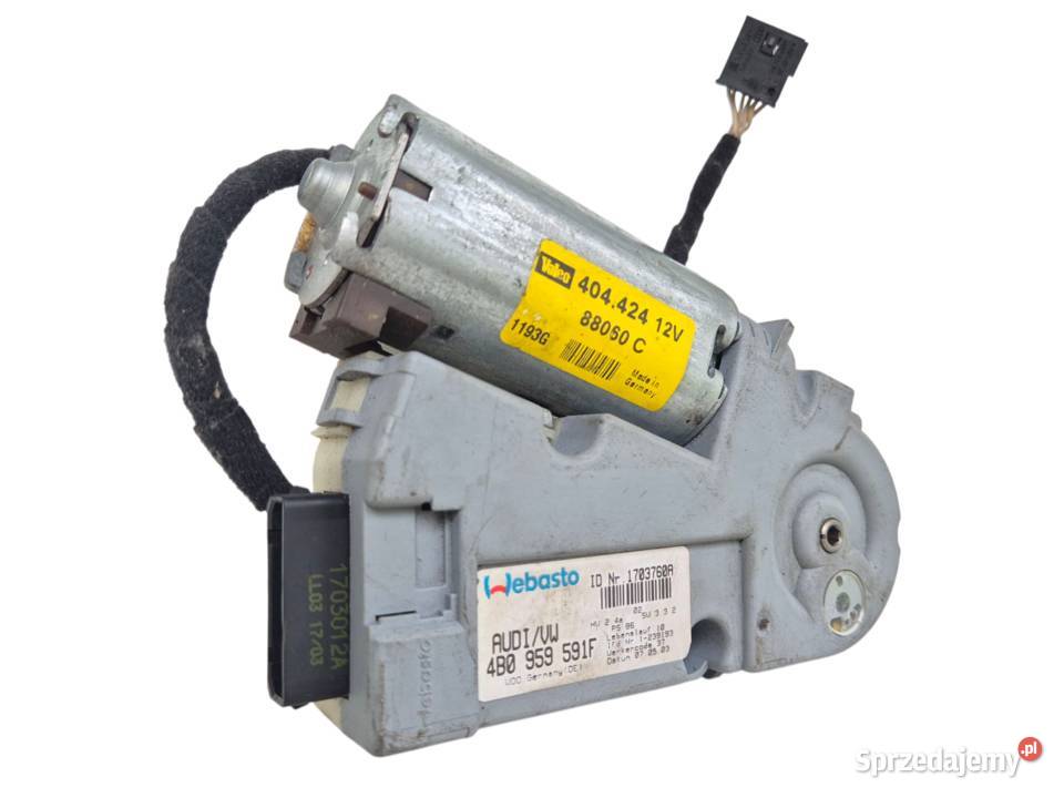 SILNIK SILNICZEK SZYBERDACHU AUDI A6 C5 Wyposażenie elektryczne