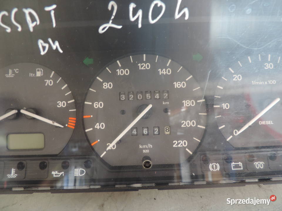 VW PASSAT B4 LICZNIK ZEGARY 19TDI 3A0919033C osobowe Nowy Sącz