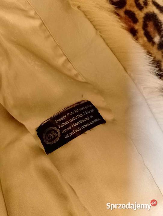 płaszcz futro ca norwegian bluefox XL Bez wzoru Kraków