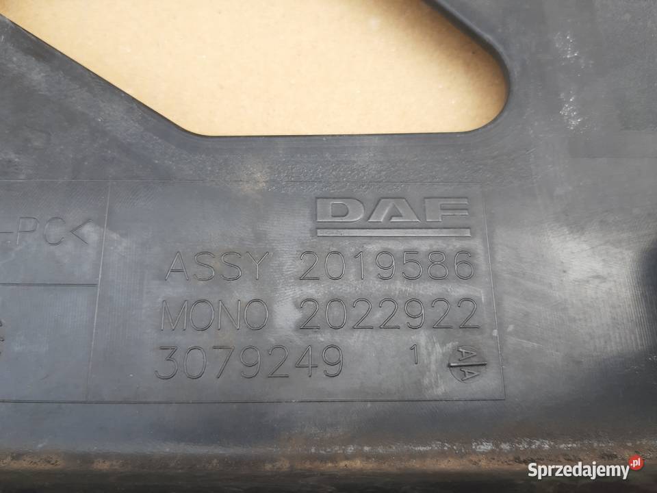 DAF CF EURO 6 STELAŻ MASKI GRILLA ATRAPY 2019586 ciężarowe lubuskie Trzciel