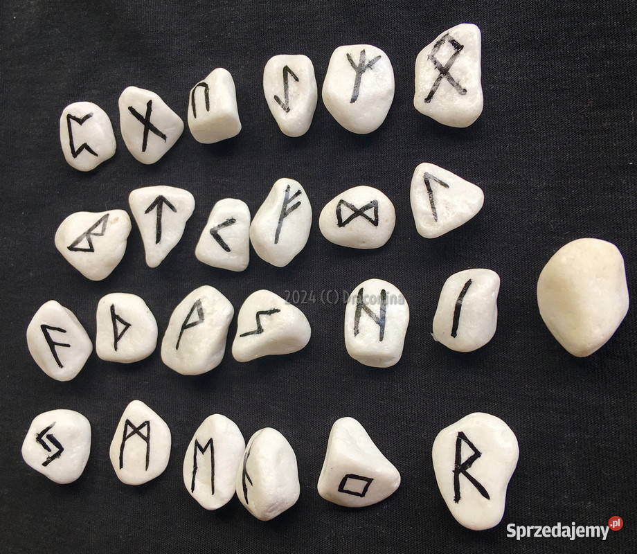 Małe runy kamienie runiczne rękodzieło w Rękodzieło sprzedam