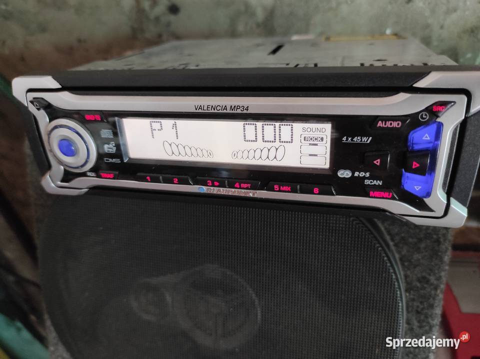 RADIO CDMP3 BLAUPUNKT VALENCIA MP34 Pyrzowice