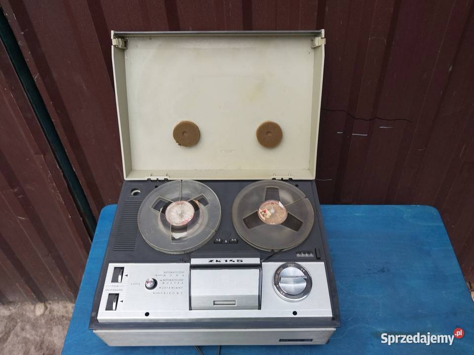 Radio magnetofon szpulowy UNITRA model ZK 145 Wąwolnica