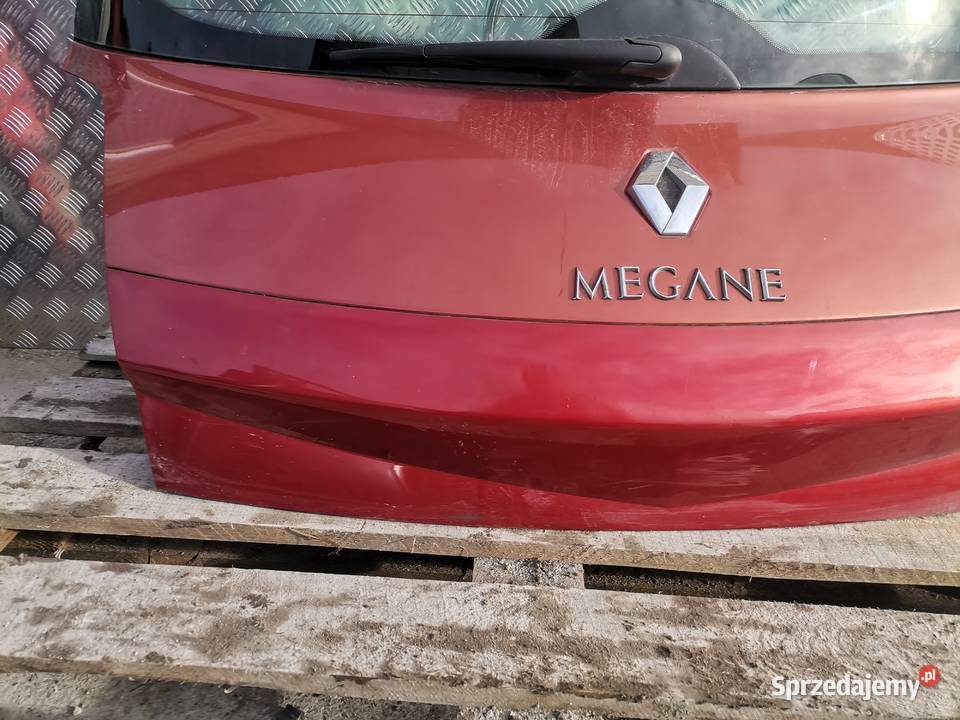 Klapa Tył Bagażnika Renault Megane II Pogorzelec