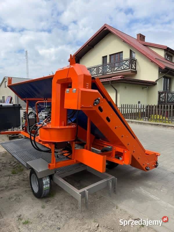 Otrząsarka do wiśni śliwek jabłek Kombajn DomWid