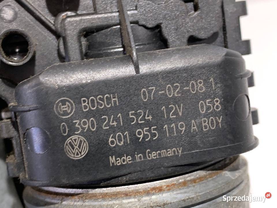 MECHANIZM WYCIERACZEK PRZÓD VW POLO IV 9N