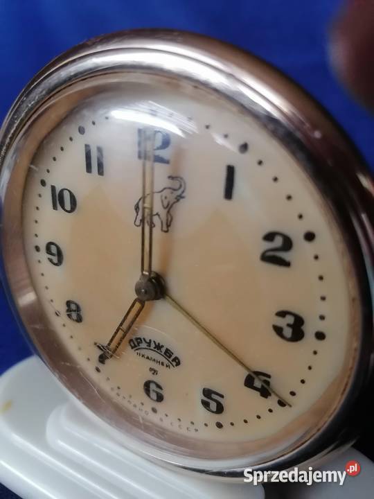 Zegarek z budzikiem Drużba CCCP śląskie Sosnowiec