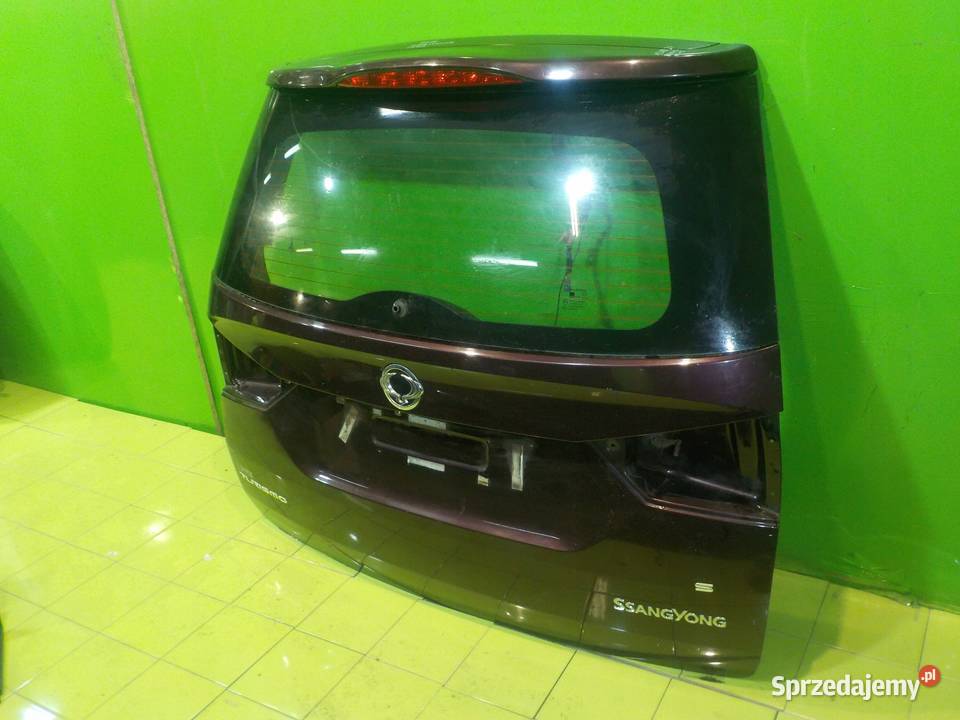 SSANGYONG RODIUS II TURISMO 14r 5D klapa tyl osobowe Suków