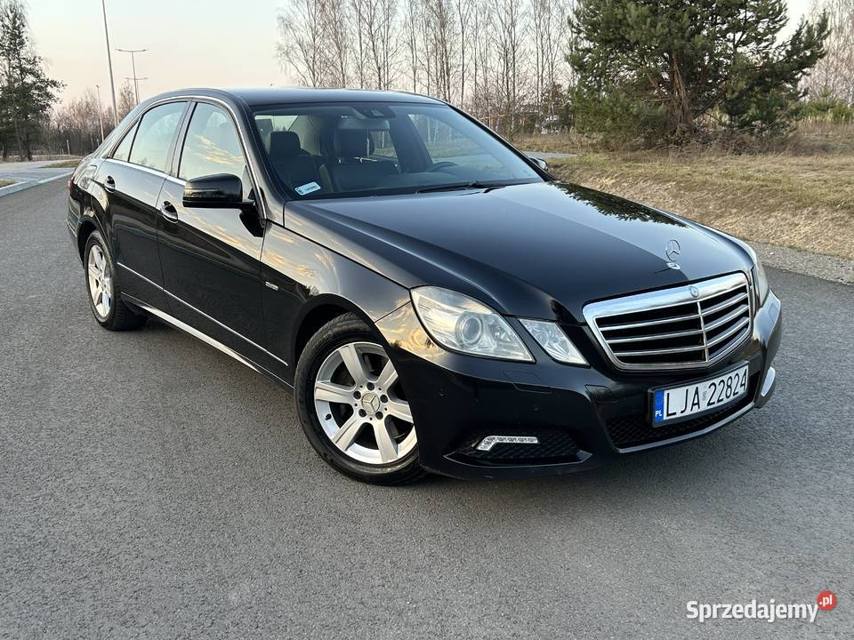 Mercedes EKlasaW212 22CDIAvangarde automatyczna lubelskie Lubartów
