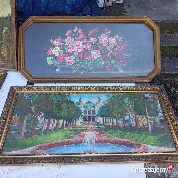 Drewniane Ramy Obrazów Stare Ramy Ramki Zabrze