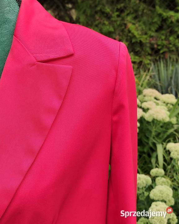 Czerwona marynarka 42 XL żakiet blazer kurtka Rozmiar 42(XL) zachodniopomorskie Szczecin