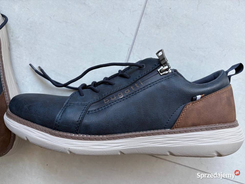 Sneakersy Bugatti Granatowy Rozmiar 44 Stan Opole