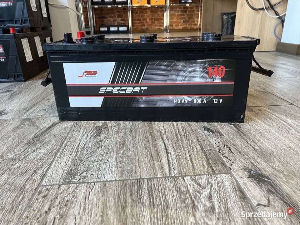 Akumulator SPECBAT 140Ah 900A EN LEWY PLUS Gdańsk