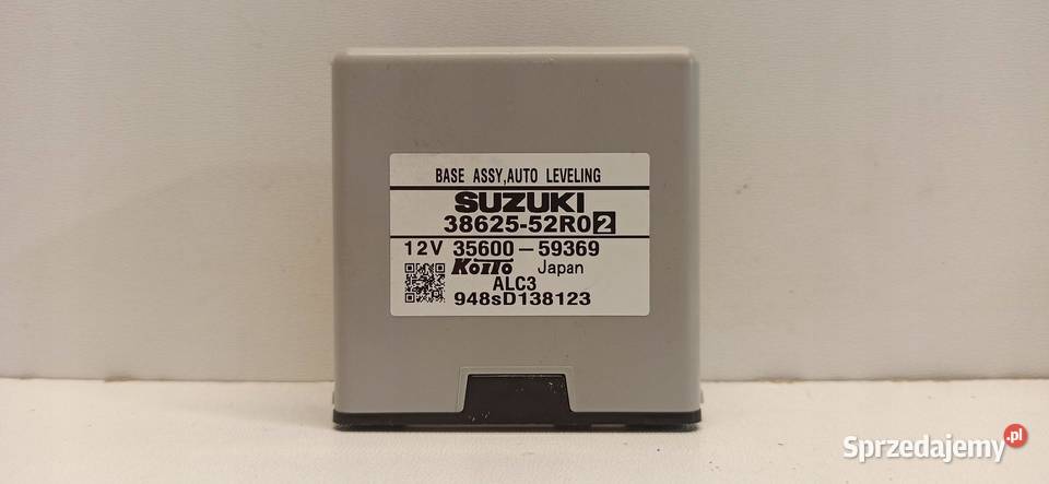 SUZUKI SWIFT MK8 MODUŁ STEROWNIK LAMP 3862552R02