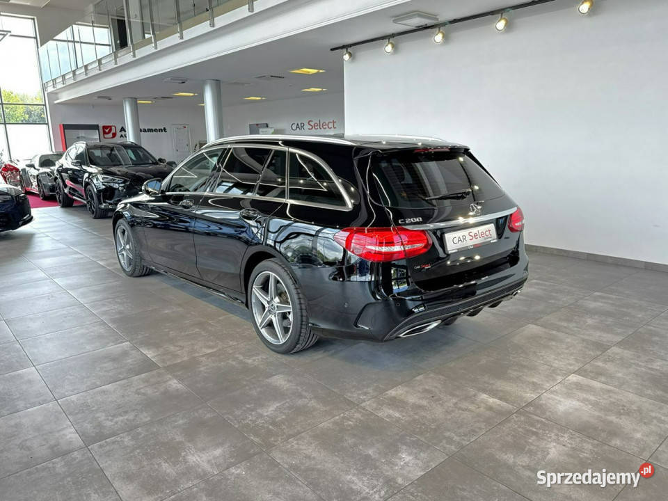Mercedes C 200 T 20 184 automat 2018 r salon fa gniazdo SD małopolskie Myślenice sprzedam