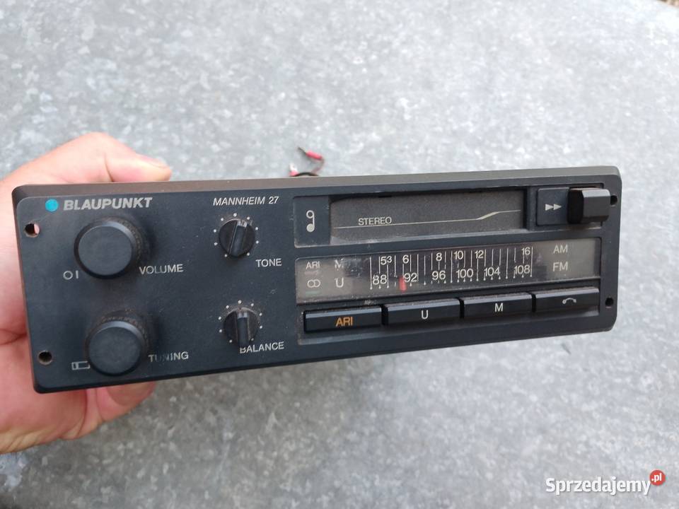 Radio samochodowe Blaupunkt Mannheim 27