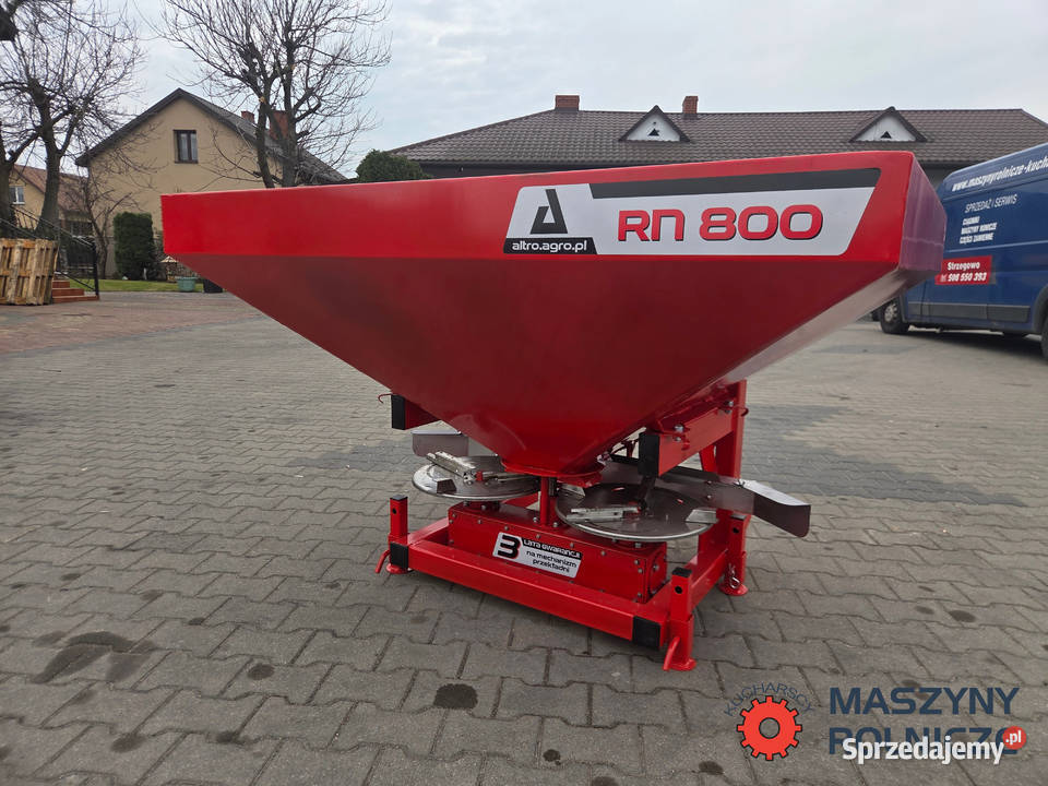 Altro RN 800 Rozsiewacz nawozów | Precyzyjny wysiew | Solidna konstruk