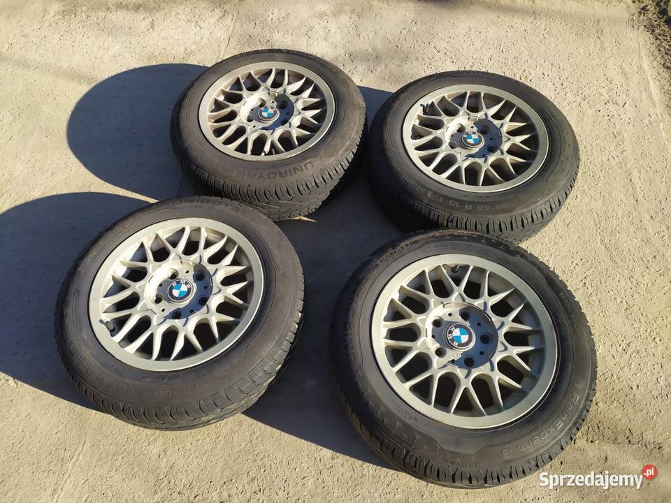 Opony letnie uniroyal i felgi aluminiowe BMW 15 15cale