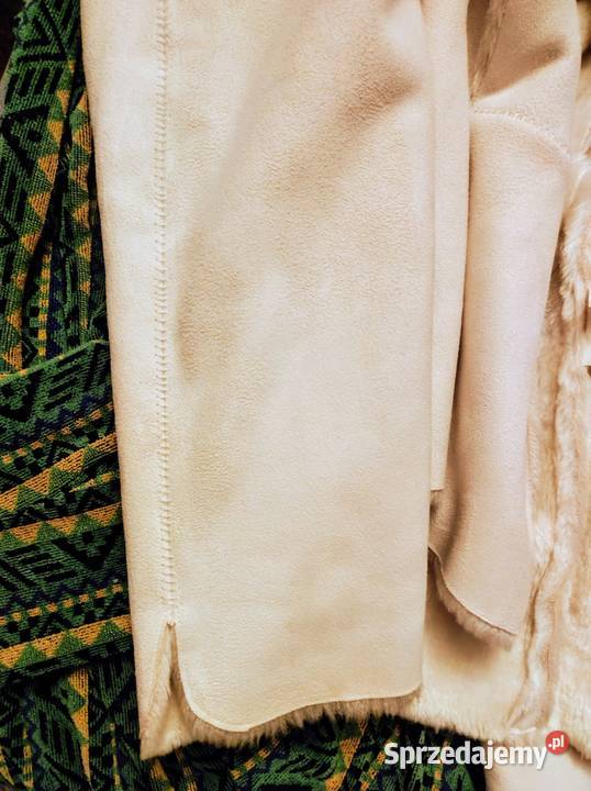 Kożuszek sztuczny biały damski prawdziwy Białystok sprzedam