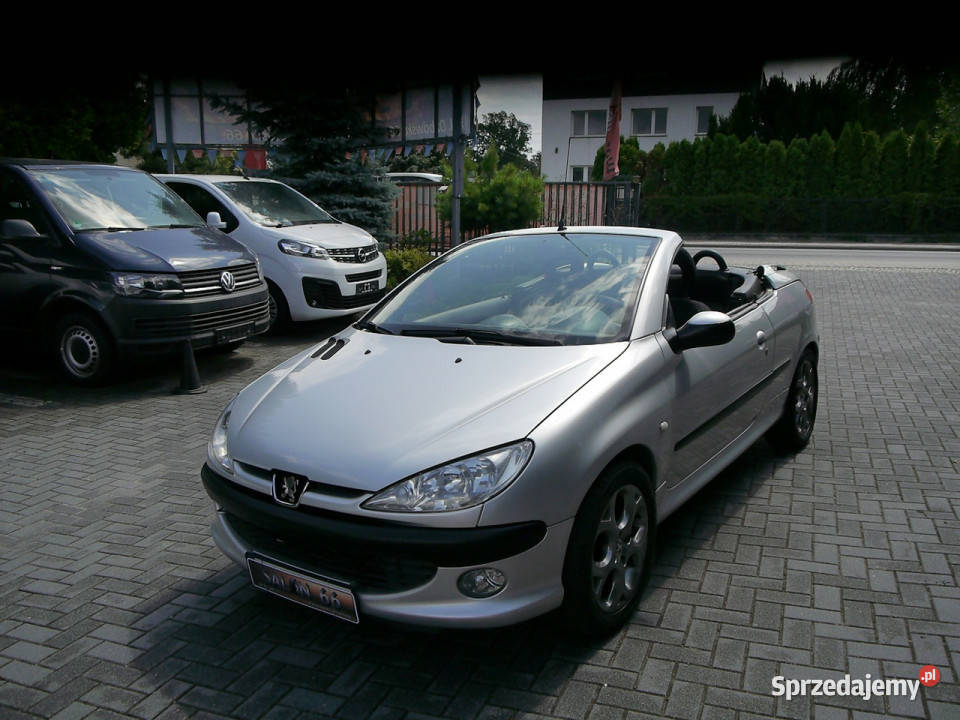 Peugeot 206 CC Cabrio 16b Stan b bez rdzy i śląskie Częstochowa