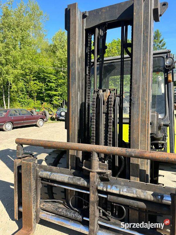 Wózek Widłowy Widlak CLARK Diesel TDL Przesuw małopolskie Tymowa