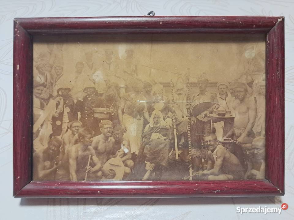 Stare wyblakłe zdjęcie fotografia w ramce małopolskie Kraków