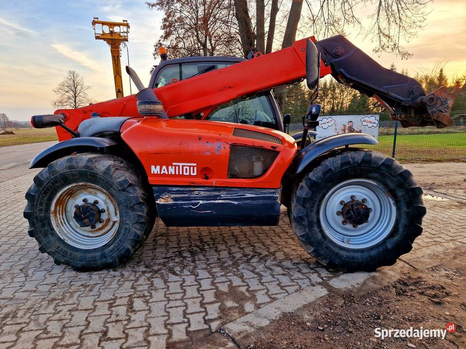 Manitou MLT 634120 lsu 2009r stan Orginał Jcb Dobrzyniewo Duże