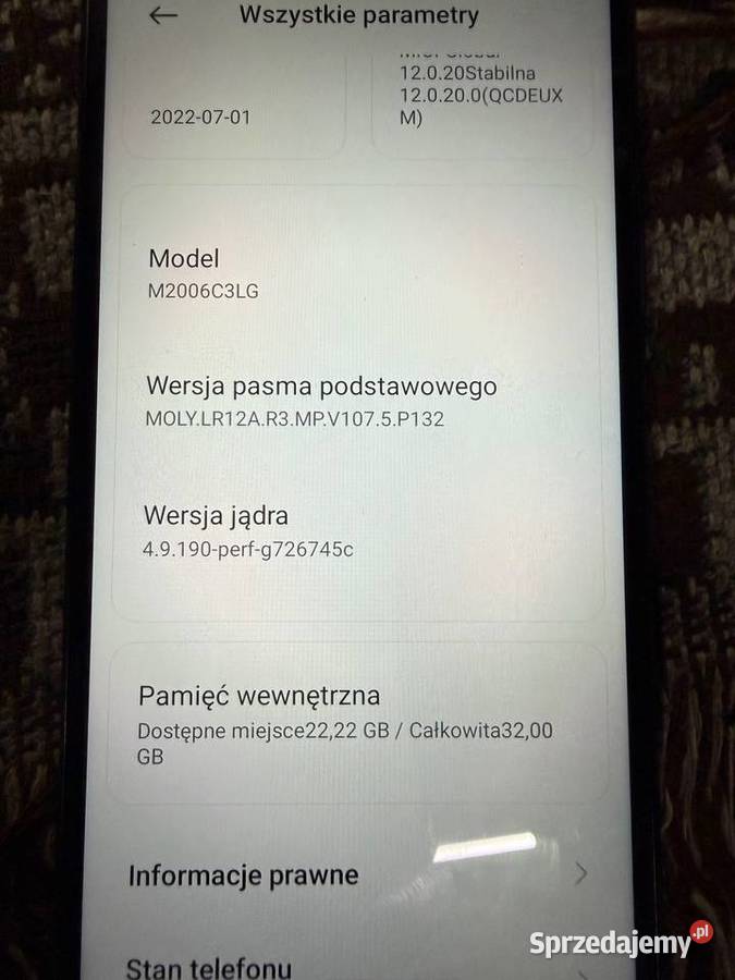 Xiaomi Redmi 9A stan Wołomin