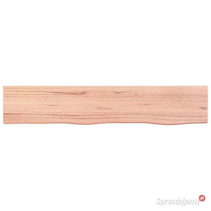 Półka jasnobrązowa 100x20x4 lakierowane lite Półki mazowieckie Warszawa