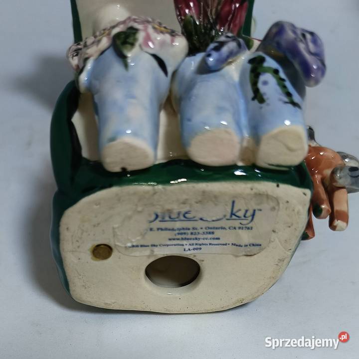 Porcelanowy świecznik Szczytno