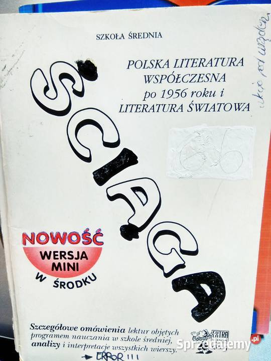 Literatura polska i światowa 1956 Greg mazowieckie Warszawa