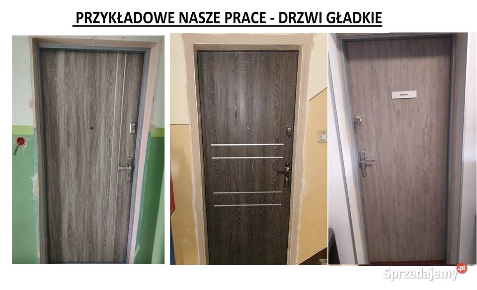 Drzwi zewnętrzne wejściowe wewnatrzklatkowe Radom