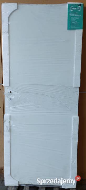 Drzwi wewnętrzne PORTA Vector T prawe 80 białe Ełk