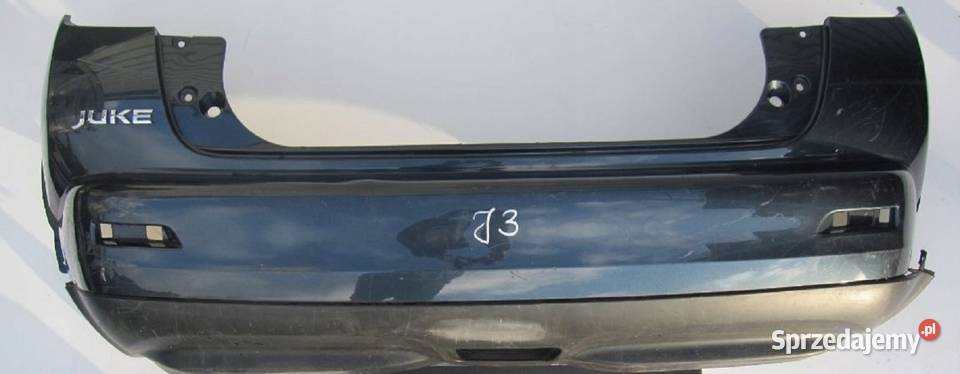 ZDERZAK TYLNY NISSAN JUKE osobowe wielkopolskie Nowy Tomyśl sprzedam