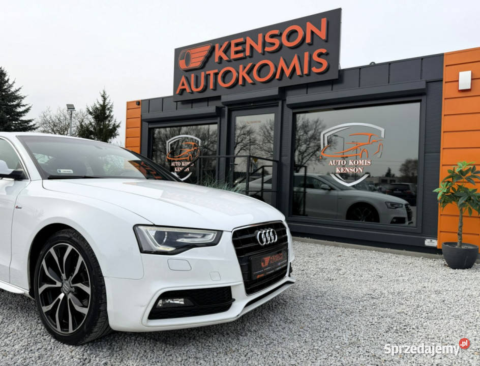 Audi A5 Coupe Polski Salon SLine Skórzna isofix Bydgoszcz