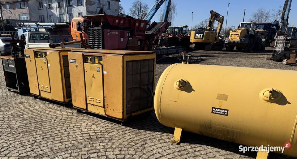 Kompresor śrubowy Kaeser BS44 zbiornik i dolnośląskie Chojnów