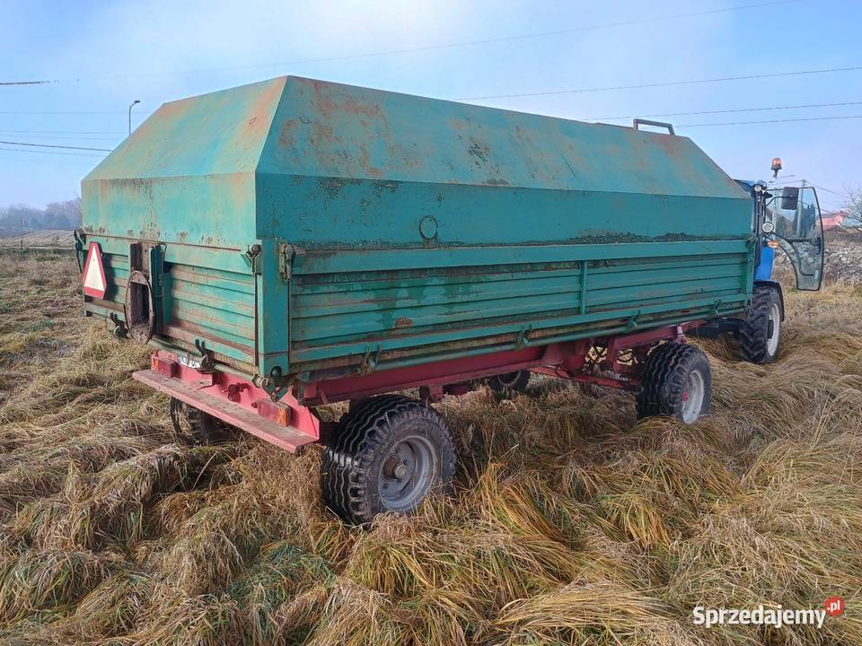 Przyczepa rolnicza Zasław 737 6ton małopolskie Kraków