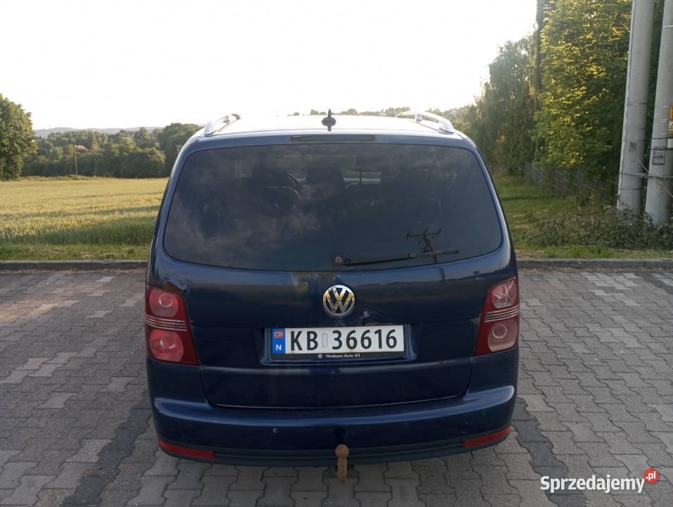 VW Touran 19 TDI Bls 2007 do rejestracji na Kraków