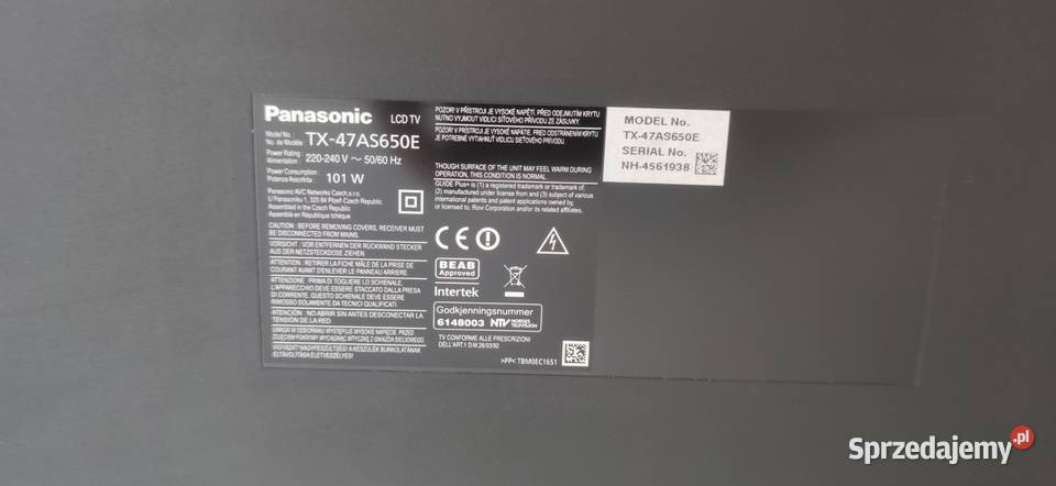 Telewizor LCD Panasonic Telewizory Radziejów