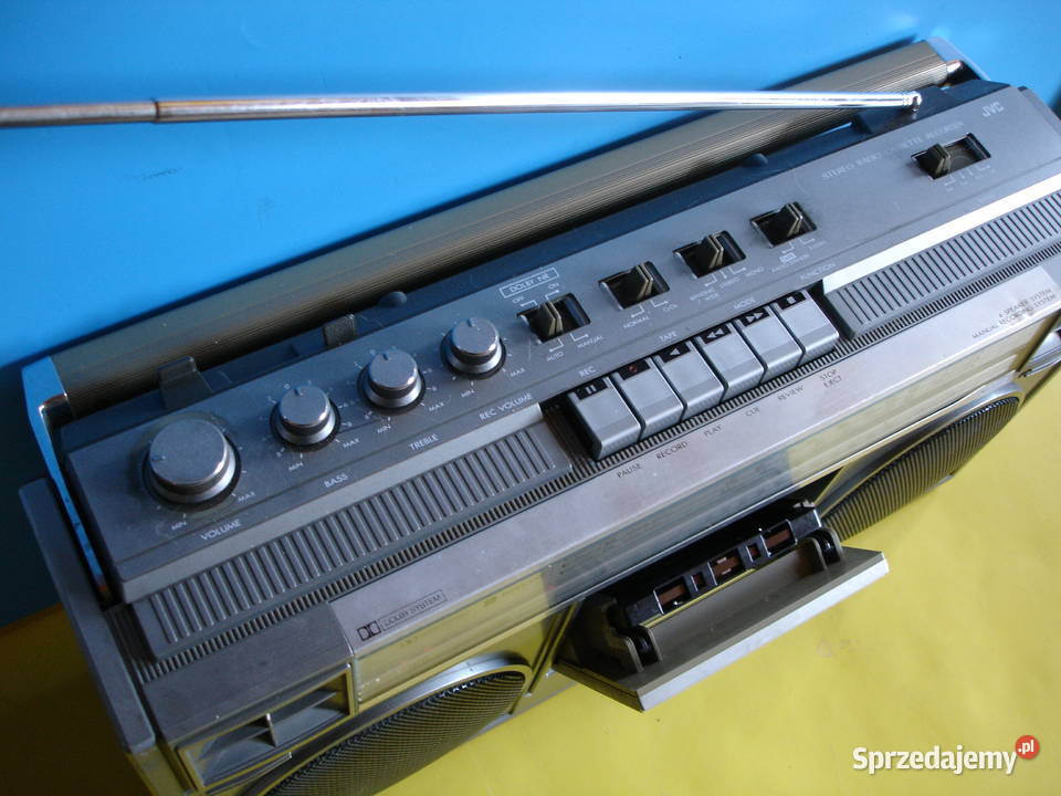 Radiomagnetofon JVC RC656LBII lubuskie Zielona Góra