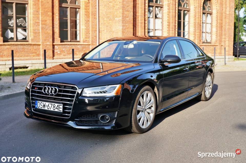 Audi A8 LANG Quatro Masaże Kamera 360 HeadUP 333 dolnośląskie Świebodzice